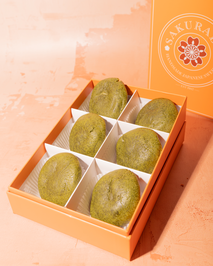 Box of Matcha Mochi Cookies